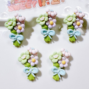 Accesorios de Resina Ecológicos para Manualidades, con Diseño de Moño Multicolor, Acabado Glaseado, para Decoración de Fundas de Teléfono - Product Image 6