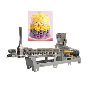 Quality Wholesale breakfast cereals food extrusion extruder machine equipment