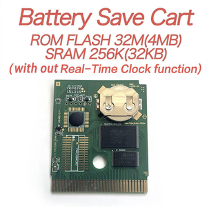 ตลับเกม ESP Spanish Battery Save Cart Poke สีแดง น้ำเงิน ทอง เงิน คริสตัล เหลือง แบบมีสาย สำหรับ GBC คุณภาพสูง - Product Image 2