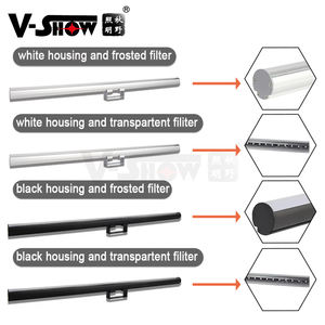 VSHOW-Barre lumineuse <span class=keywords><strong>LED</strong></span> à haute efficacité SMD 5050 RGB FC, <span class=keywords><strong>tube</strong></span> <span class=keywords><strong>LED</strong></span> à pixel de contrôle individuel pour les fêtes de nuit, 40 pièces - Product Image 2