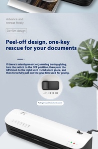 Sl399 Chất lượng cao A3 Max Máy tính để bàn ảnh Laminator điện nóng thời gian văn phòng ấm áp giấy Xuất xứ loại Kích thước bộ phim nhựa động cơ - Product Image 5