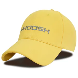 Heavy Brushed Cotton Baseball Cap Custom Embroidery Logo Baseball Caps Fashion Sports Caps