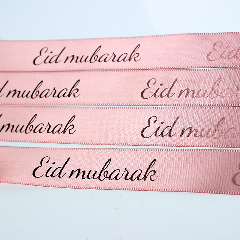 Factory Wholesale logo Packaging Ribbon Decorations Wired Ribbon Gifts Crafts Printed Satin Ribbon