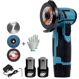 Portable Power Tools 18V / 20V Brushless Cordless Angle Grinder 115mm Electric Cut Off Machine total anglutting Machine Polisher