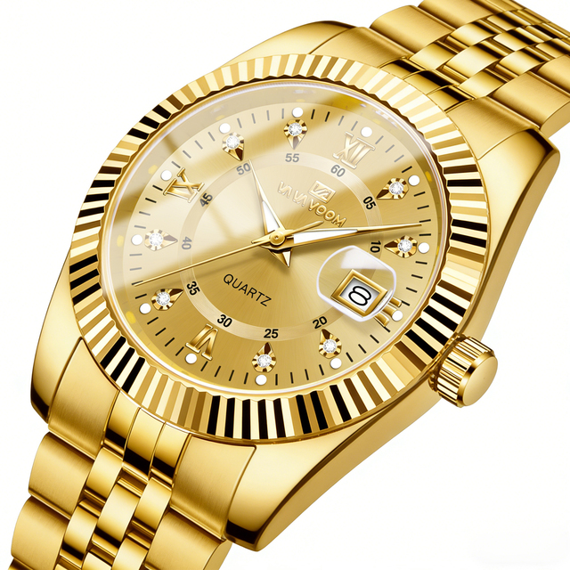VA VA VOOM New Design Luxury Man Wristwatch Custom Logo Waterproof Luminous Date Square 40mm Analog Business Men's Watch