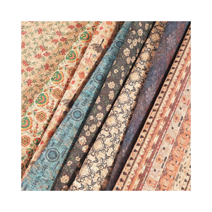 Tissu <span class=keywords><strong>en</strong></span> cuir synthétique PU à texture personnalisée, liège naturel, bois, pour la fabrication de sacs <span class=keywords><strong>en</strong></span> liège, de canapés, de produits textiles - Product Image 3