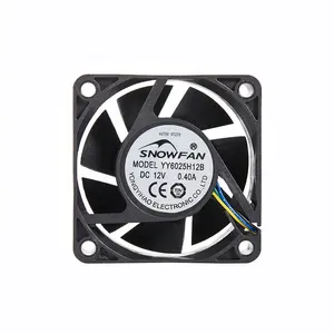 DC fırçasız 6025 60X60X25mm 5V 12V 24V 48V soğutma fanı düşük gürültü plastik güç kaynağı Dc 12V Fan