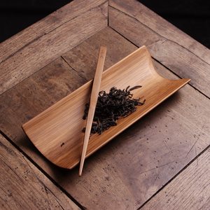 Bamboo <b>tea</b> <b>set</b> accessories, <b>tea</b> spoons, <b>tea</b> caddies, <b>tea</b> needles, tongs, spatulas, Kung Fu <b>tea</b> ceremony six-piece <b>set</b> for home - Product Image 2