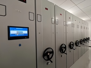 Scaffali Mobili in Acciaio Compatto Personalizzabili di Alta Qualità, Armadietti Moderni Mobili per <span class=keywords><strong>Archivio</strong></span> di Aziende, Scuole, Ospedali e Officine - Product Image 3