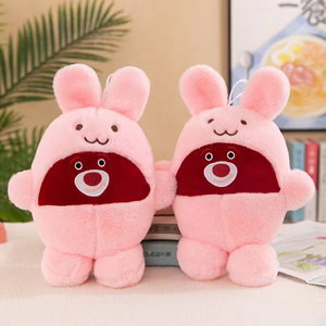 Jouets en peluche amusants et mignons en coton PP de 8 pouces, super doux, pour machine à griffes, couleur personnalisée, vente en gros Glory Star - Product Image 4