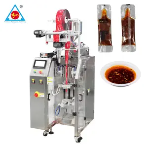 Latest Design sauce sachet Automatic small packing machine Vinegar Oil chilli Sauce Soy sauce pouch filling and packing machine