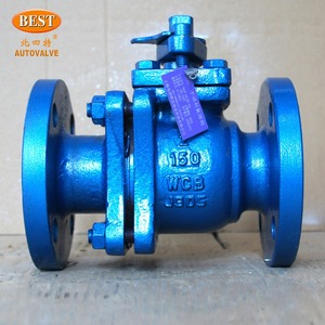 Q42P Edelstahl ANSI 150LB 304 316 JIS 10K 1,6mpa WCB manuelle Griffsteuerung PFA F46 F4 Fluor-Begriffsschalung Flansch-Kugelventil - Product Image 2