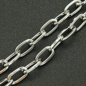 สร้อยคอโซ่คิวบาทรงวงรีสามมิติสำหรับผู้หญิงสไตล์ฮิปสเตอร์ เครื่องประดับตกแต่งเสื้อสเวตเตอร์ สร้อยคอประดับกระดูกไหปลาร้า แทนจิง - Product Image 4