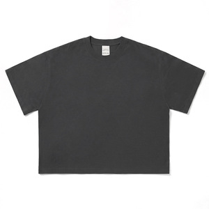 Camiseta de Algodón Personalizada para Hombre, Manga Corta, Cuello Redondo, Estilo Urbano con Bordado y Estampado - Product Image 5