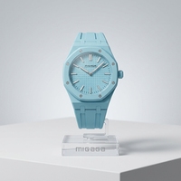 Boîtier de montre en céramique pour homme, design personnalisé, couleurs sur mesure, fabriqué par SG S Verified Factory, bracelet en caoutchouc FKM Royal pop.