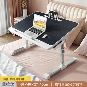<strong>Foldable</strong> Bedside Table for Home Use; Simple Study <strong>Desk</strong> for Bedroom; Computer <strong>Desk</strong> for Window Seat; <strong>Small</strong> Table for Dormitory - Product Image 3