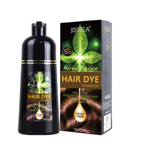 Tinte de Cabello Herbal de Lujo, Natural y Permanente, <span class=keywords><strong>para</strong></span> Cubrir <span class=keywords><strong>Canas</strong></span>, Sin Amoníaco, <span class=keywords><strong>Color</strong></span> Castaño Oscuro, Champú <span class=keywords><strong>para</strong></span> Hombres y Mujeres - Product Image 1