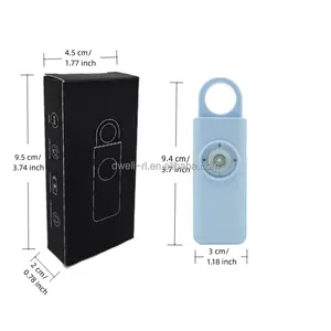 Sirena de emergencia de alarma personal ruidosa de 130dB con SMS y alertas de ubicación - Product Image 4