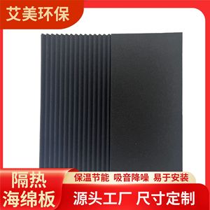 Custom Made Air Conditioner Insulation Sponge Polyurethane Sound Absorbing Side Panel For <b>Window</b> Unit Easy Installation - Product Image 5