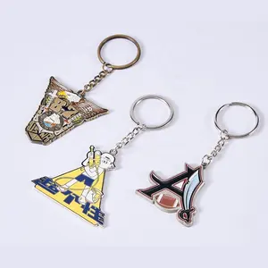 Keychain New Manufacturers Custom Metal Customized Alloy Custom Key Chain Metal Key Ring 3d Keychain Promotion / Gift Lifeng