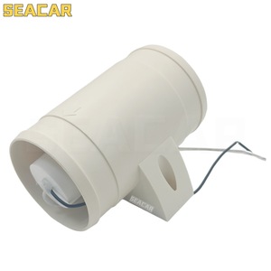 Ventilador de Extracción de Flujo Axial Seacar, de Plástico Blanco, para Montaje en Pared, Uso Marino en Embarcaciones - Product Image 3