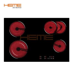 Placa de vitrocerámica de 4 quemadores con certificación CE DE FÁBRICA DE China, panel de vidrio cerámico de fácil cocción, placa de <span class=keywords><strong>cocina</strong></span> para electrodomésticos - Product Image 1