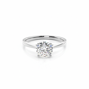 Meilleures ventes de bagues solitaires en diamant naturel certifié et de laboratoire de couleur blanche DEF avec clarté VS1, VS2, VVS1 à vendre - Product Image 1