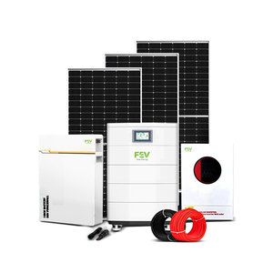 Système solaire hors réseau complet de 1 kW, 3 kW, 5 kW, 10 kW, onduleur hybride, système énergétique de 20 kW, cellules photovoltaïques domestiques - Product Image 2