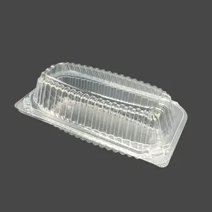 Factory Cheap Price Clear Disposable Food Package Box 8x6 Inch OPS Plastic Container For Fruit Or Fast Food