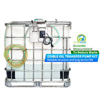 Machine de remplissage d'huile alimentaire de haute précision avec buse anti-goutte portable et remplisseur de liquide pour huile d'olive dans un réservoir IBC