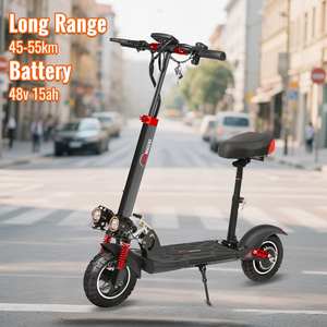 JLM N3L Max 10 Inch Off-road Tire Foldable Sensor Lithium Battery Adult <strong>Electric</strong> <strong>Scooter</strong> Factory Customization - Product Image 4