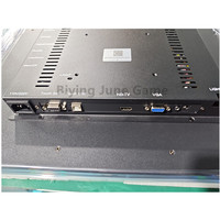 Monitor de Pantalla Táctil de 21.5 Pulgadas, Máquina de Juegos de Habilidad, Pantalla Táctil FHD, Puertos VGA RS232, LED Ajustable