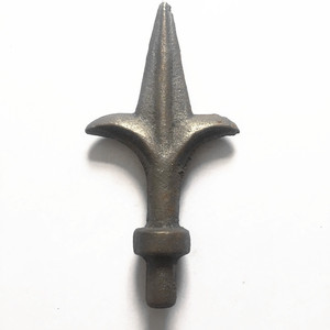 Ornements de sommet de portail et de clôture en fonte, lances de bonne qualité - Product Image 6