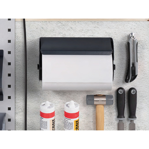 Portarrollos de pared Fami Iron Team de 240/300mm que se puede fijar a paneles perforados, madera y mampostería. - Product Image 2