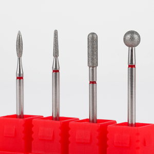 Venta al por mayor de fábrica, brocas para uñas con forma de bola de diamante, accesorios profesionales para rebabas para uñas, cutícula rotativa de alta velocidad de 2,35mm - Product Image 2