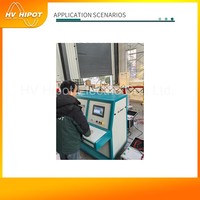 HVHIPOT Ensemble de test sans décharge partielle contrôlé par PLC pour transformateur 10kVA/100kV