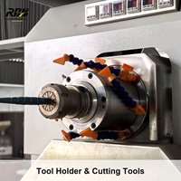 Machine de découpe et de fraisage CNC multifonctionnelle GQ-3220DST 5+1 axes pour la découpe de comptoirs et d'éviers en marbre