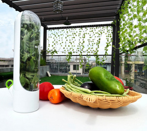 Recipiente para Conservar Hierbas Frescas, Botella para Conservar Vegetales como Cilantro, Menta, Perejil y Espárragos - Product Image 6