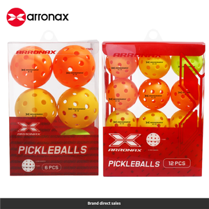 Balles de pickleball professionnelles <span class=keywords><strong>Arronax</strong></span> X-3 pour l'extérieur, matériau EVA de qualité supérieure, 40 trous pour les entraînements et les tournois - Product Image 1