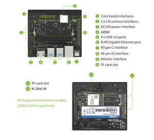 TWOWIN T210 Orin Nano Super Module Official AI Kit 64GB TF Card 8GB <b>RAM</b> 67 TOPS Core OS 512-core GPU - Product Image 4