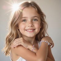Meilleure vente 2 Pcs enfants Coloful Perle Bracelet élastique réglable Bracelet ensemble pour les femmes