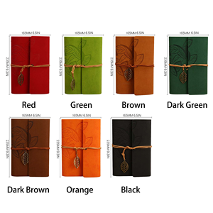 Carnet <span class=keywords><strong>de</strong></span> <span class=keywords><strong>voyage</strong></span> A6 à feuilles mobiles, reliure vintage pour voyageurs, carnet vierge en similicuir, journal cadeau - Product Image 6