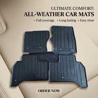Superbe réduction, tapis de sol de voiture de luxe en PVC 3 pièces, 10 mm d'épaisseur, adaptés aux Land Rover Range Rover L405 2013-2021