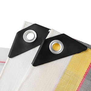 <span class=keywords><strong>Telo</strong></span> in Polietilene Intrecciato Rivestito in PE Dorato <span class=keywords><strong>Impermeabile</strong></span> per Copertura Serre - Product Image 4