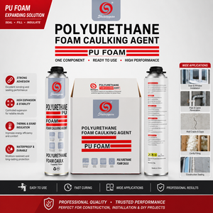 <span class=keywords><strong>Mousse</strong></span> <span class=keywords><strong>isolante</strong></span> en polyuréthane PU à faible expansion, <span class=keywords><strong>mousse</strong></span> de pulvérisation imperméable <span class=keywords><strong>pour</strong></span> l'installation de fenêtres, utilisation en construction - Product Image 5