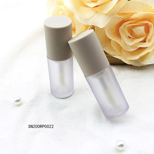 Роскошный большой размер круглая утолщенная трубка для блеска для губ с большой кистью пустые косметические пластиковые трубки для блеска для губ для туши - Product Image 4