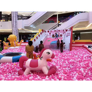 Надувная лошадь: надувное оборудование для детских игровых площадок, развлекательных машинок для катания для дома, парков развлечений, торговых центров и игровых центров - Product Image 1