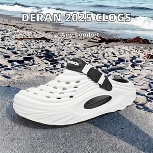 Deran 2025 Sabots décontractés pour hommes, imperméables, légers, antidérapants, en mousse, respirants, pour l'été - Product Image 2