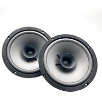 Altavoz Coaxial Profesional de Hierro de Alta Calidad al por Mayor para Automóvil 4/5/6 Pulgadas de Rango Completo Altavoz Universal para Puerta de Automóvil Negro 4