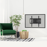 CHARMOUNT Support mural à double bras pivotant/inclinable pour la plupart des téléviseurs à écran plat 32 "-65"/LED/4K Supports et chariots TV